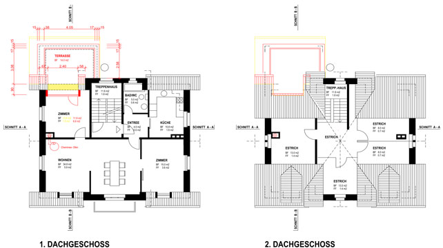 Ausbau Dachterasse MFH Dorfstrasse