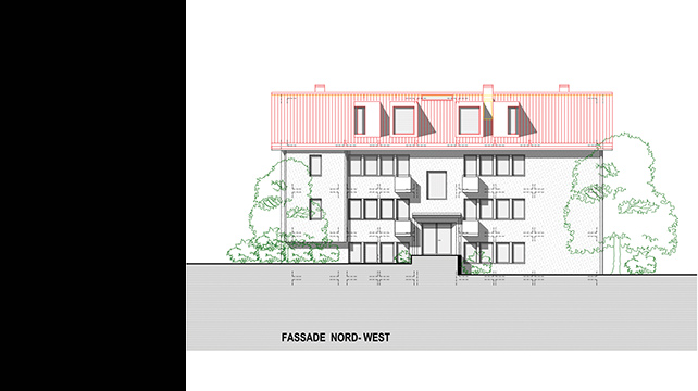 Ausbau Dachgeschoss Mehrfamilienhaus