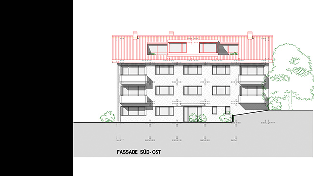 Ausbau Dachgeschoss Mehrfamilienhaus