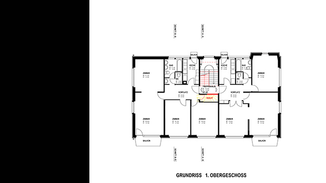 Ausbau Dachgeschoss Mehrfamilienhaus