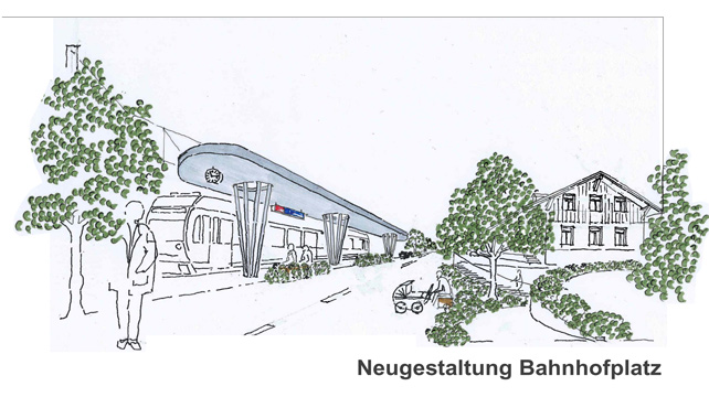 Neubau Haltestelle BDWM Bahnhof Wohlen