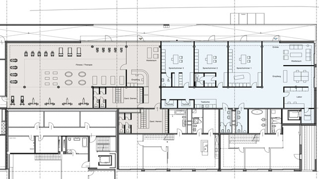 Mieterausbau Gewerbeliegenschaft