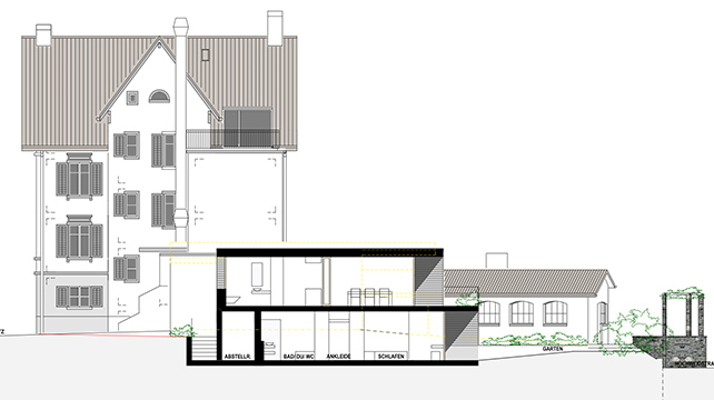 Neubau EFH Dorfstrasse Kilchberg